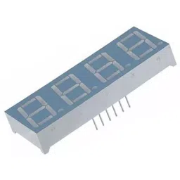LUMEX DISPLAY, SEVEN SEGMENT, 9.2MM, RED, LDQ-M3604RI-12