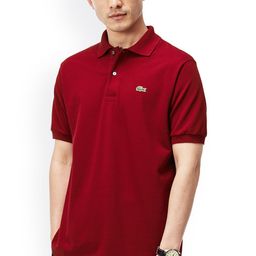 Lacoste Maroon Classic Fit L.12.12 Polo-image-36