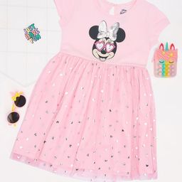 Pantaloons Junior Girls Polka Dot Printed Cotton Fit & Flare Dress-image-93