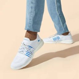 Neemans Men's Comfy Hustlers White Casual Sneakers-image-78