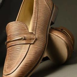 Carlo Romano Women's Tan Casual Loafers-picture-28