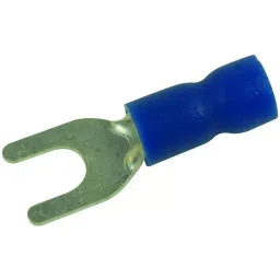 MULTICOMP PRO Spade Crimp Terminals TERMINAL, SPADE/FORK, #8, CRIMP, BLUE, MC29620 (Pack of 100)-picture-9