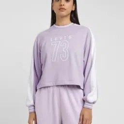 Levi's Purple Cotton Graphic Print Sweatshirt-picture-19