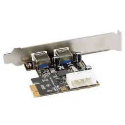 LOTA PCIe USB Card with 2 SuperSpeed USB 3.0 Ports for Desktop PC, MST-1331-LT-37