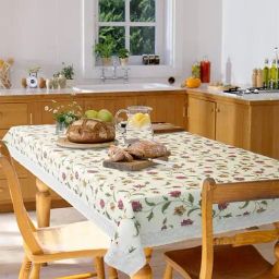 Freelance Floral Gold PVC Set of 1 Table Cloth-31