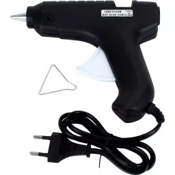 CRAFTYGUN 40 W Trigger Feed Hot Glue Gun Black with 15 Stick, FD-40 W image 2