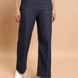 Kotty Blue Blended Straight Fit Jeans-image-89