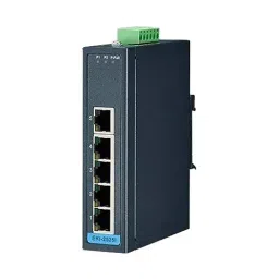 ADVANTECH ETHERNET SWITCH, INDUS, RJ45X5, DIN RAIL, EKI-2525I-BE-48