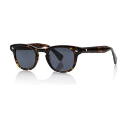 Shisen Fox Grey Round Anti-Reflective unisex Sunglasses-image-62