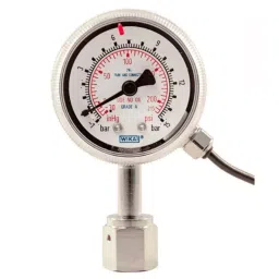 WIKA Analogue Pressure Gauge 1/4 inch 7bar Back Entry 2in Outside Diameter, 50547976-picture-26