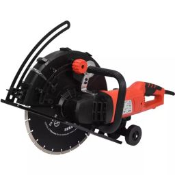 Yato 35 cm Wheel Dia 2600 W 4300 RPM Speed Wall Chaser Black and Red, YT-82158-25