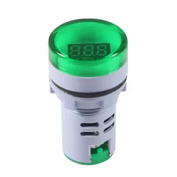 amiciSense 3-Digit Digital Voltmeter 60V-500V LED Display Green-44