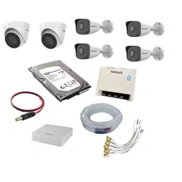 Prama 5MP 2 Bullet 4 Dome CCTV Camera Kit with 8 CH DVR 2TB HDD and 70 m Wire-10