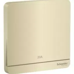 Schneider AvatarOn 1 Gangs 2 Pole 20A Switch Wine Gold E8331D20N_WG_G8-29