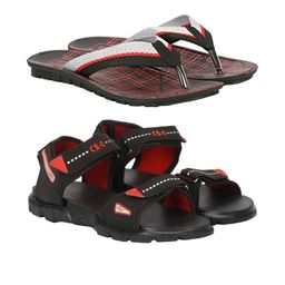 RIFOF Men Red Sandals-image-95