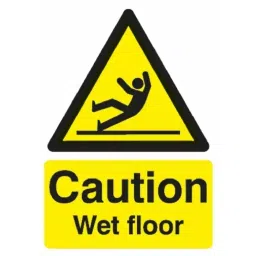 RS PRO Self-Adhesive General Hazard Hazard Warning Sign (English) Model No 7631538-image-67