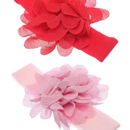 Stoln Girls Set of 2 Floral Applique Headband-13
