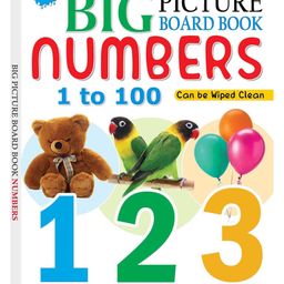 Wipe and Clean Board Book of Numbers 1 to 100 - English-14