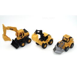 Sanjary Construction Vehicle Combo Pack Set of 3 (Color May Vary)-20