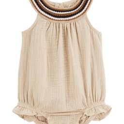 Carter's Sleeveless Onesies Solid Colour -  Tan-image-75