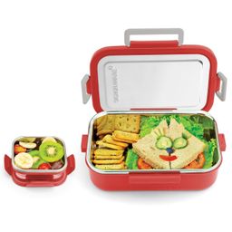 Signoraware Buster Steel Lunch Box - Red-image-93