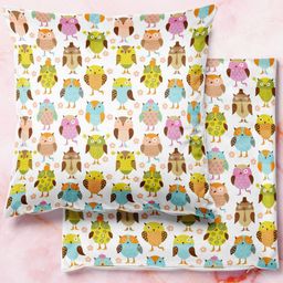 ArtzFolio Multicoloured Set of 2 Square Cushion Covers-96