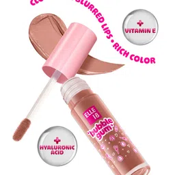 ELLE 18 Bubblegum Lip Cloud Liquid Lipstick with Hyaluronic Acid 4ml - Nude Candy-picture-9