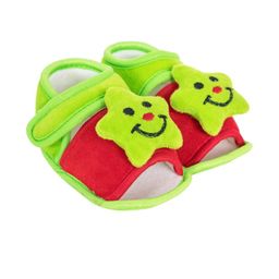 NESKA MODA 6 To 12 Months Infants Velvet Baby Sandal Booties-picture-2