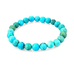 Divine souvenirs Unisex Artificial Beaded Elasticated Bracelet-42