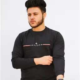 BLUEFICUS Men Printed Cotton Sweatshirt-image-8