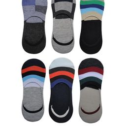 VOICI Pack of 6 Loafer No-Show Invisible Socks-image-77