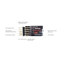 Radiolink Byme-A Flight Controller Byme-A V2.0 RC Flight Controller Airplane Stabilizer with Gyro, 6 Flight Modes 4 Channels for A560 Stunt, 3D Fixed-Wing Airplane, Straight Wing, Jet, T-Tail Aircraft and More - RS6070Radiolink Byme-A Flight Controller Byme-A V2.0 RC Flight Controller Airplane Stabilizer with Gyro, 6 Flight Modes 4 Channels for A560 Stunt, 3D Fixed-Wing Airplane, Straight Wing, Jet, T-Tail Aircraft and More - RS6070 image 2