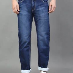 Louis Stitch Midnight Blue Comfort Fit Jeans-image-76