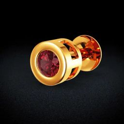 Joyalukkas 22k Orbicular Gold Nosepin for Women-image-50
