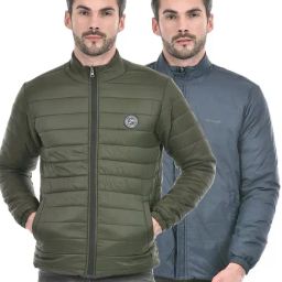 Lawman Multicolored Regular Fit Reversible Jackets-image-76