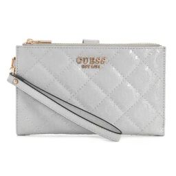 Guess Lavender Grey Textured Laurel Wallet-image-48