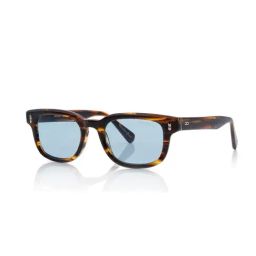 Shisen Fox Blue Rectangular Anti-Reflective unisex Sunglasses-image-29