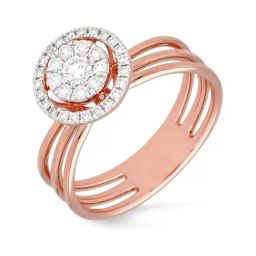 Malabar Gold and Diamonds 18k Rose Gold Diamond Ring-picture-35