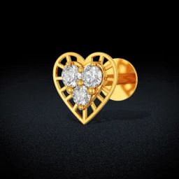 Joyalukkas 22k Affection Gold Nosepin for Women-image-30