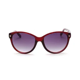 Bebe BB3034 Blue Gradient Oval Sunglasses-image-26