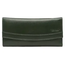 Teakwood Leathers Green Wallet for Women-12