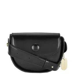 Sugarush Black Solid Small Sling Handbag-18