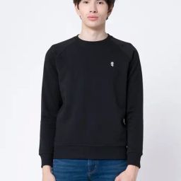 Red Tape Black Round Neck Sweatshirt-image-41