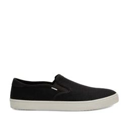 Toms Men's Baja Black Plimsolls-image-99