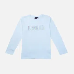 Gini & Jony Kids White Cotton Printed Full Sleeves T-Shirt-picture-35