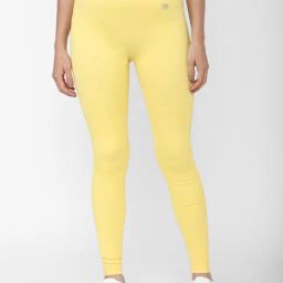 Forever 21 Yellow Regular Fit Tights-image-48