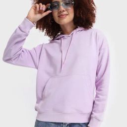 Bewakoof Light Purple Hoodie-image-47