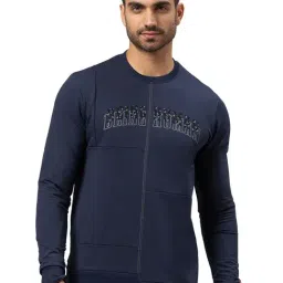 Being Human Navy Cotton Regular Fit Printed Sweatshirts-picture-18