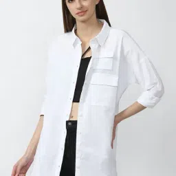 Forever 21 White Shirt-image-43