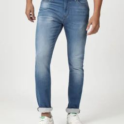 Lee Dark Indigo Cotton Skinny Fit Jeans-image-24